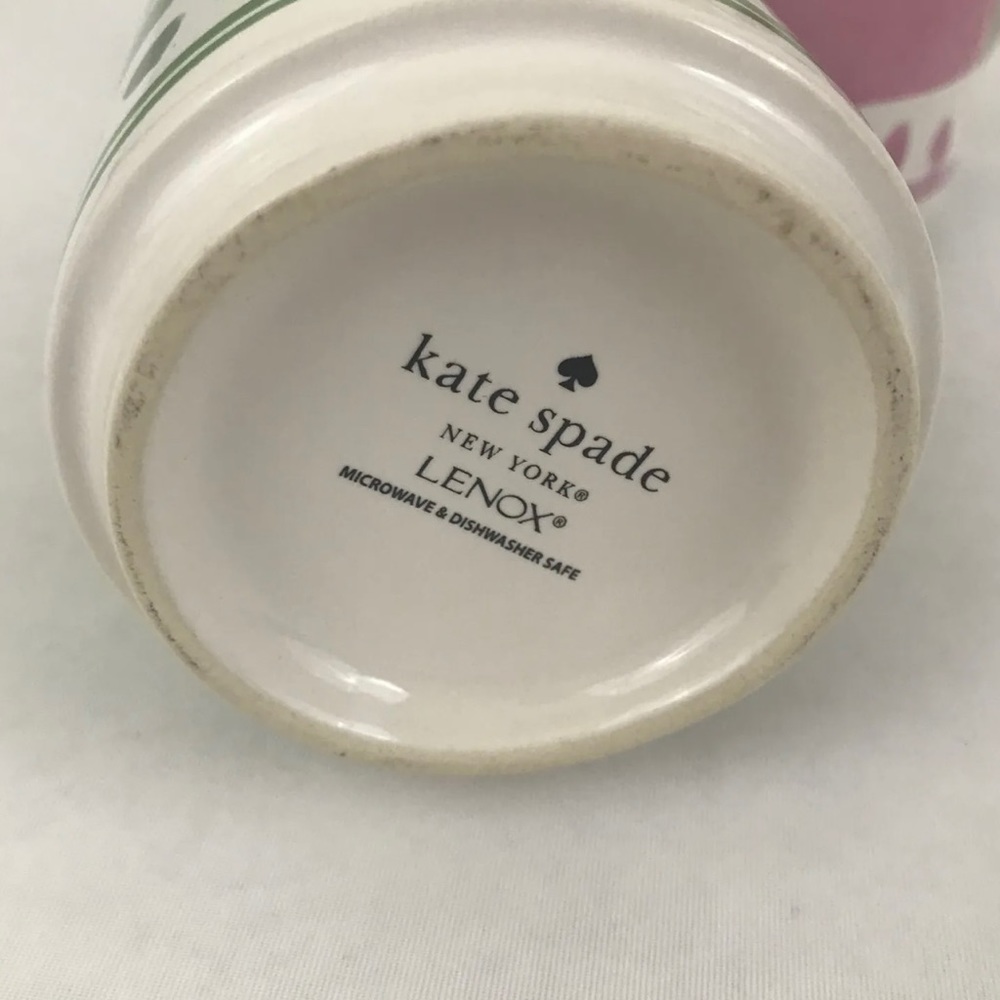 ⚡️Home⚡️ New Kate Spade All In Good Taste Stacking Mugs Set Of 3 - Picture 4 of 4